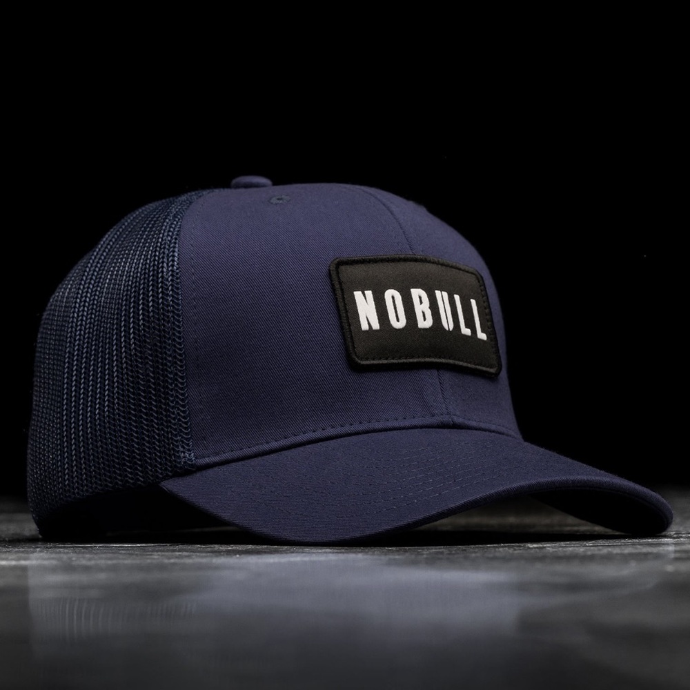 NOBULL Navy and Black Trucker Cap